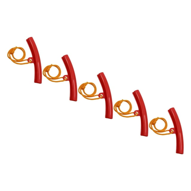 S SERENABLE 5 Pieces Car Tire Changing Rim Protector Portable Wheel Changing Rim Savers Red