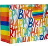 Jillson & Roberts Medium Gift Bags, Rainbow Birthday (30 Pcs)