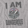 thumbnail image 2 of Top Gun T-Shirt The I Am Dangerous Unisex Graphic Tee for Men & Women, 2 of 7