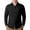 0-Black952, variant on Hienoo Boys Casual Solid Classic Shirt Breathable Long Sleeve Button Up Shirt, Sizes 5-16