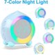thumbnail image 2 of Reloj despertador Yjmei para niños luz LED digital volumen ajustable carga USB, 2 of 5