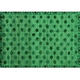 thumbnail image 1 of Ahgly Company Indoor Rectangle Abstract Green Modern Area Rugs, 5' x 7', 1 of 4