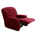 thumbnail image 3 of DYstyle Jacquard Recliner Couch Slipcover Stretch Solid Furniture Protector Chaise Lounge Cover, 3 of 5