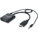 thumbnail image 2 of Convertidor Manhattan HDMI/3.5mm a VGA 2.5m Negro, 2 of 2