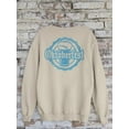 thumbnail image 3 of Oktoberfest Rubber Stamp Sweatshirt Men -Image by Shutterstock, Male Small, 3 of 4