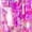 Hot Pink, variant on Purple Women's Short Sleeve T-shirt, Women'S Short Sleeve Sequin Print Fashionable Round Neck Casual T Shirt,Women's Short sleeve T-shirt M