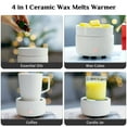 thumbnail image 5 of Bobolyn Home Decor Electric Scented Wax Melts Warmer, Off-White, 5 of 7