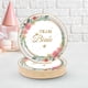 thumbnail image 1 of Juego de vajilla desechable con temática de fiesta de novia y flores, vajilla decorativa de papel, vajilla desechable, 1 of 4