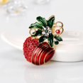 thumbnail image 4 of Kearding Decorado Árbol de Navidad Botas de Papá Noel Muñeco de nieve Campana Broche Bufanda Collar Solapa Broche de Navidad Regalo de niña Kits de decoración para fiestas No.69 Kearding JR0793-69, 4 of 6