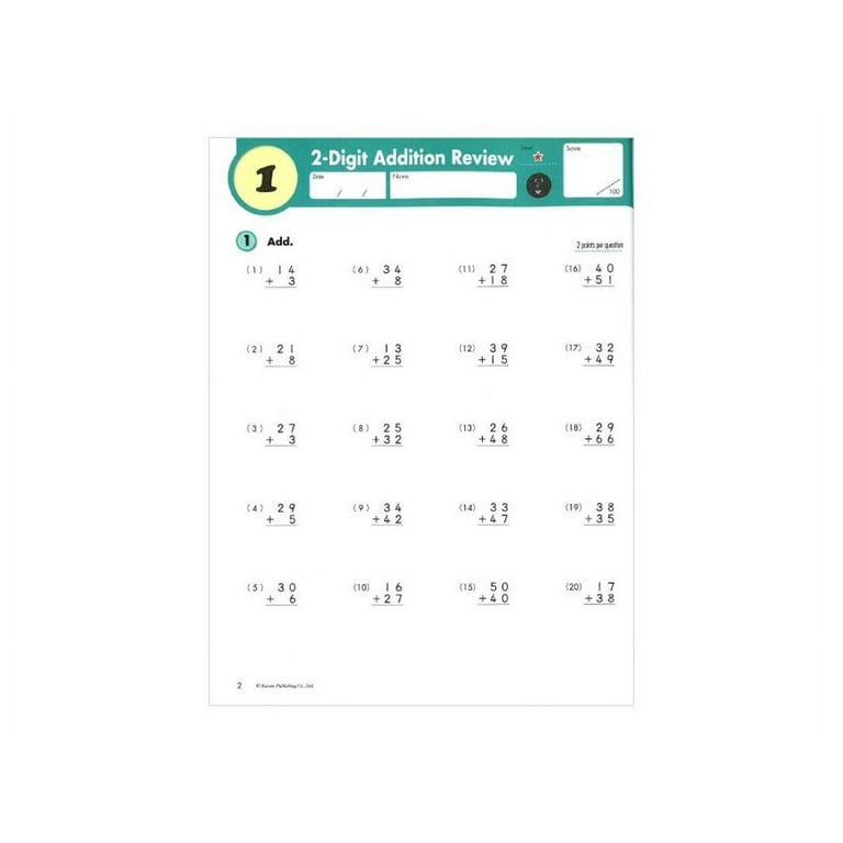 addition-subtraction-grade-3-paperback-walmart-com for Free Printable Kumon Math Worksheets Addition & Subtraction Grade 3 (Paperback) - Walmart.com for Free Printable Kumon Math Worksheets