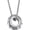 silver, variant on Men's Motorbike Stainless Steel Biker Necklace with 23.6" Chain