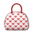 thumbnail image 2 of Insulated Lunch Bag Women, Reusable Cute Cartoon Red Crab Baby Pattern Tote Lunch Box, Leakproof Cooler Lunch Bags for Work Office Travel Picnic, 2 of 4