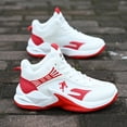 thumbnail image 3 of [Sneakers] The New Men'S Basketball Shoes Feature a Breathable Mesh Design for Maximum Comfort. These Outdoor Shock-Absorbing Running Shoes Utilize High-Rebound Cushioning Technology for a Smoother, 3 of 8