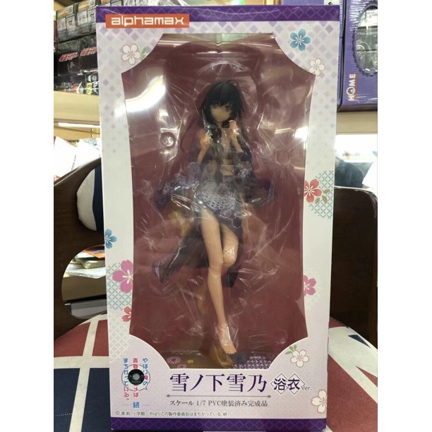 My Teen Romantic Comedy SNAFU 2 Yui Yuigahama Figura de Anime, Yuk37Yukinoshita Sexy, 20cm Figurilla de Acción Sexy de Dessin Animé, Jouet26 cm con caja al por menor zhangmengya unisex