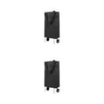 thumbnail image 3 of mmirethe Foldable Shopping Bags Versatile And Durable Oxford Fabric And Metal Construction Large Capacity black 2Set, 3 of 6