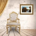 thumbnail image 3 of Braithwaite, Bruce 14x11 Gold Ornate Wood Framed with Double Matting Museum Art Print Titled - Fall Canal 2, 3 of 4