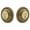 Brass, variant on Grandeur 826010 Soleil Solid Brass Double Cylinder Deadbolt - Brass