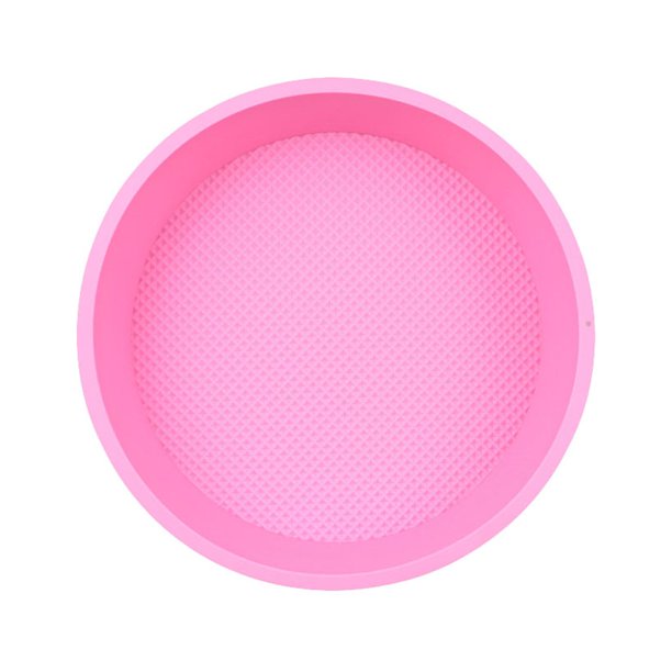 Bearachild Molde de silicona para pastel de forma redonda, postres antiadherentes, utensilios para hornear, bandeja para hornear, herramientas Type2 NO2