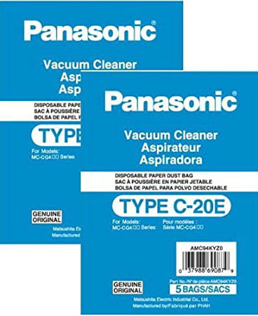 Panasonic AMC94KYZ0 Type C-20 & C-20E Vacuum Bags 