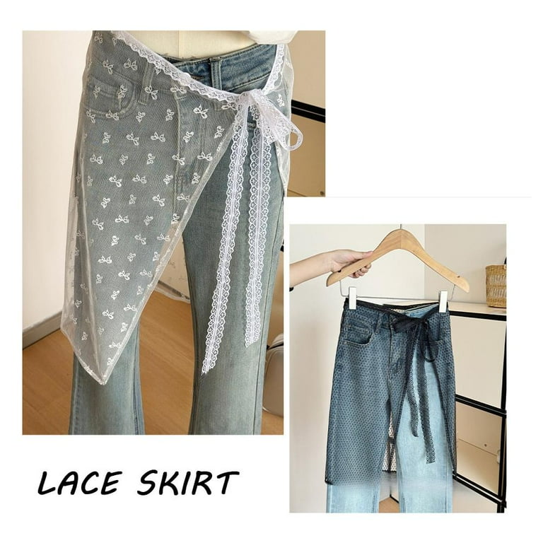 【U LAN】Saint Wrap Skirt Layered Pants U LAN】Saint Wrap Skirt Layered Pants Layered Skirt Pants