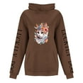 thumbnail image 5 of WEAIXIMIUNG Mode Femmes Hoodies & Sweatshirts Tendance Manches Lettres Hoodie, 5 of 5