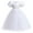 White, variant on Girls Dress Christmas Gift Flower Girl Dress Short Sleeves Lace Dress Girls Lace Party Dresses Wedding Dress Save Big