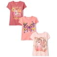 thumbnail image 1 of Camiseta The Children's Place para niñas con gráficos variados, paquete de 3, 1 of 4