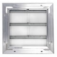 thumbnail image 3 of 24 in 27"H-W 5.75"L Aluminum Backdraft Damper, 24-1/2 in x 24-1/2 in, Aluminum, 3 of 5