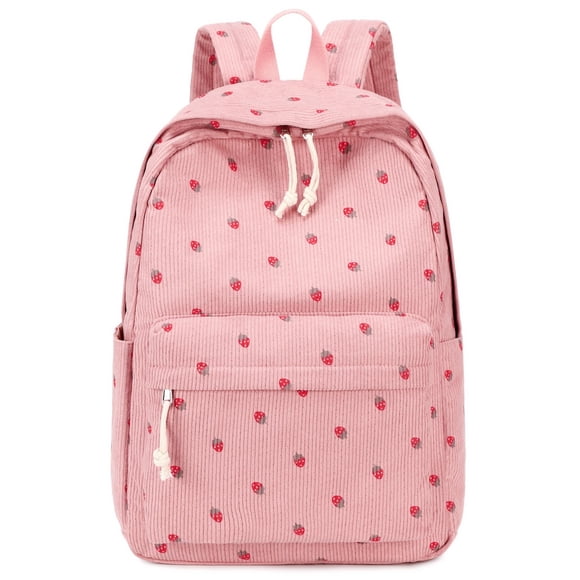 Mochila Bluboon School Girls de pana para portátil de 14 pulgadas