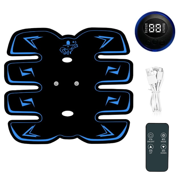 Masajeador inteligente multifuncional para columna cervical, masajeador de piernas, cintura y hombros, electroterapia de pulso EMS, mini masajeador portátil