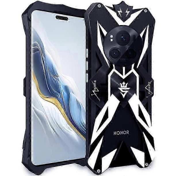 Funda trasera a prueba de golpes de aleación de aluminio para Honor Magic6 Pro 5G