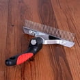 thumbnail image 3 of Cat Comb Hairbrush For Large Dogs, Long Short Hair Slicer, Pet Comb, Extra Cleaning Beauty Tool Comb, 3 of 5