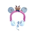 thumbnail image 2 of Fiudx Decoraciones navideñas para interiores Joyas de peluche navideñas nuevas con lindos accesorios para la cabeza corpórea Auriculares para pareja de ancianos Wapiti Moggie Modelo con cable montado, 2 of 6