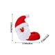 thumbnail image 3 of Funda Navideña para Botella de Vino, Diseño de Papá Noel con Barba Larga, Adorno de Muñeco de Nieve, Decoración de Mesa Festiva, Conmovedor, Versátil, Tamaño 9 X 8 X 3 Cm, 3 of 6