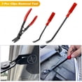 thumbnail image 4 of BAKIBO Auto Trim Removal Tool Kit, 19 Pcs No Scratch Pry Tool Set for Car Panel and Dashboard Removal, Includes Door Panel Tool, Push Rivets, Car Clips, Essential for Interior Trim Work, Red, 4 of 8