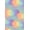 Pink, Pattern 1, variant on ODIKA 4'x6' Pastel Rainbow Tufted Washable Area Rug Abstract Design With Playful Curves And Swirls Ornamental Stain Resistant, Low Pile, Easy Care for Dorm Room, Small Living