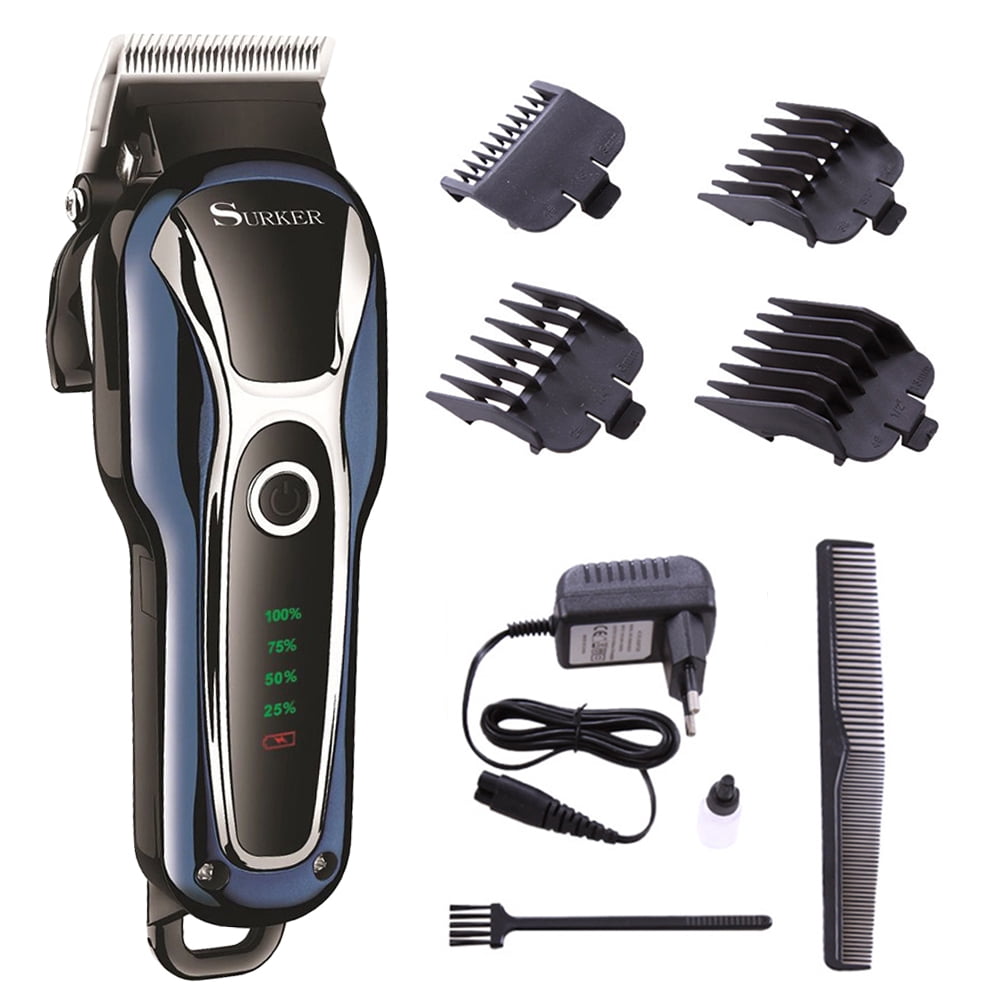 Professional Haircut Kit LCD Hair Clippers Set Household Electric Hair