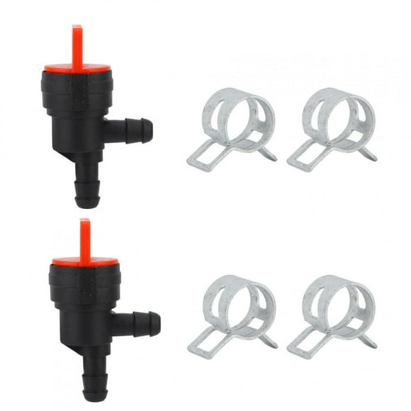 Uadme Vanne d'arrêt de Carburant, 2 pièces vanne d'arrêt de Carburant à 90 degrés pour Briggs Stratton 698181 494539 697944