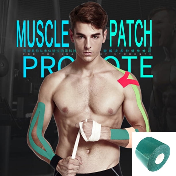 ONHUON Muscle Patch Sports Bandage 5cmx5m Elastic Muscle Tape Fatigue