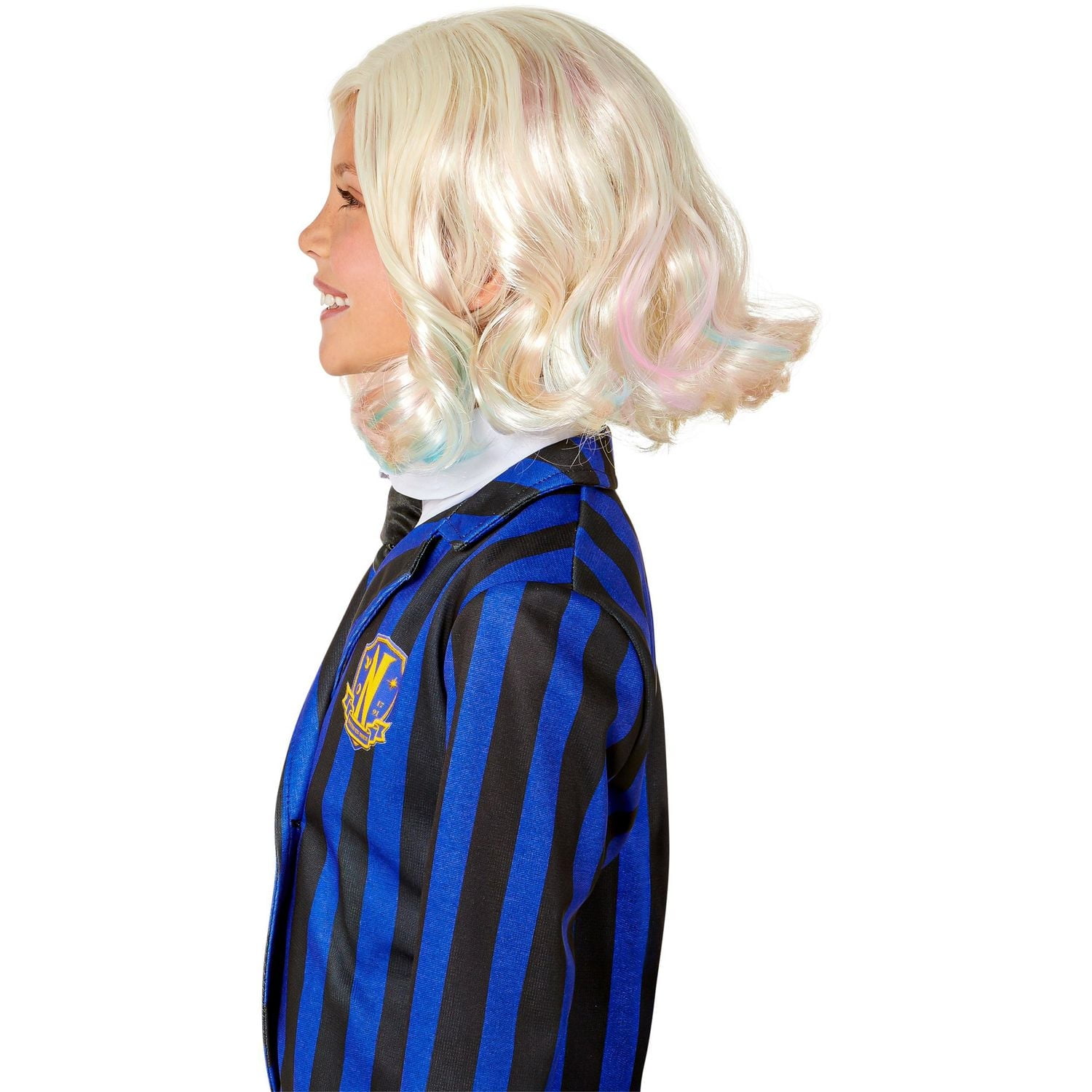 Wednesday Nevermore Academy Enid Sinclair perruque pour enfant