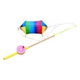 thumbnail image 4 of Cometa de una sola línea con línea voladora de 50 m Vía de pesca 3D Niñas Niños Niños Niños al aire libre juguetes deportivos fáciles de volar Toy de, 4 of 10