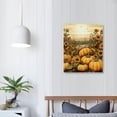 thumbnail image 3 of Nawypu Canvas Wall Art Decor, Thanksgiving Gather Here with Grateful Hearts It's Fall Y'all Pumpkin Plaid Framed Paintings Print on Canvas Artwork for Bedroom Living Room Home Office Decoration, 3 of 4