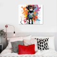 thumbnail image 4 of COMIO Canvas Wall-Art for Bedroom - Street Graffiti Wall Art Abstract Painting Pop Art Wall Decor Modern Home Office Decor Stretched and Framed Ready to Hang, 4 of 4