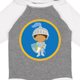 thumbnail image 4 of Inktastic Knight Fairytale Kids Boys Long Sleeve Baby Bodysuit, 4 of 5