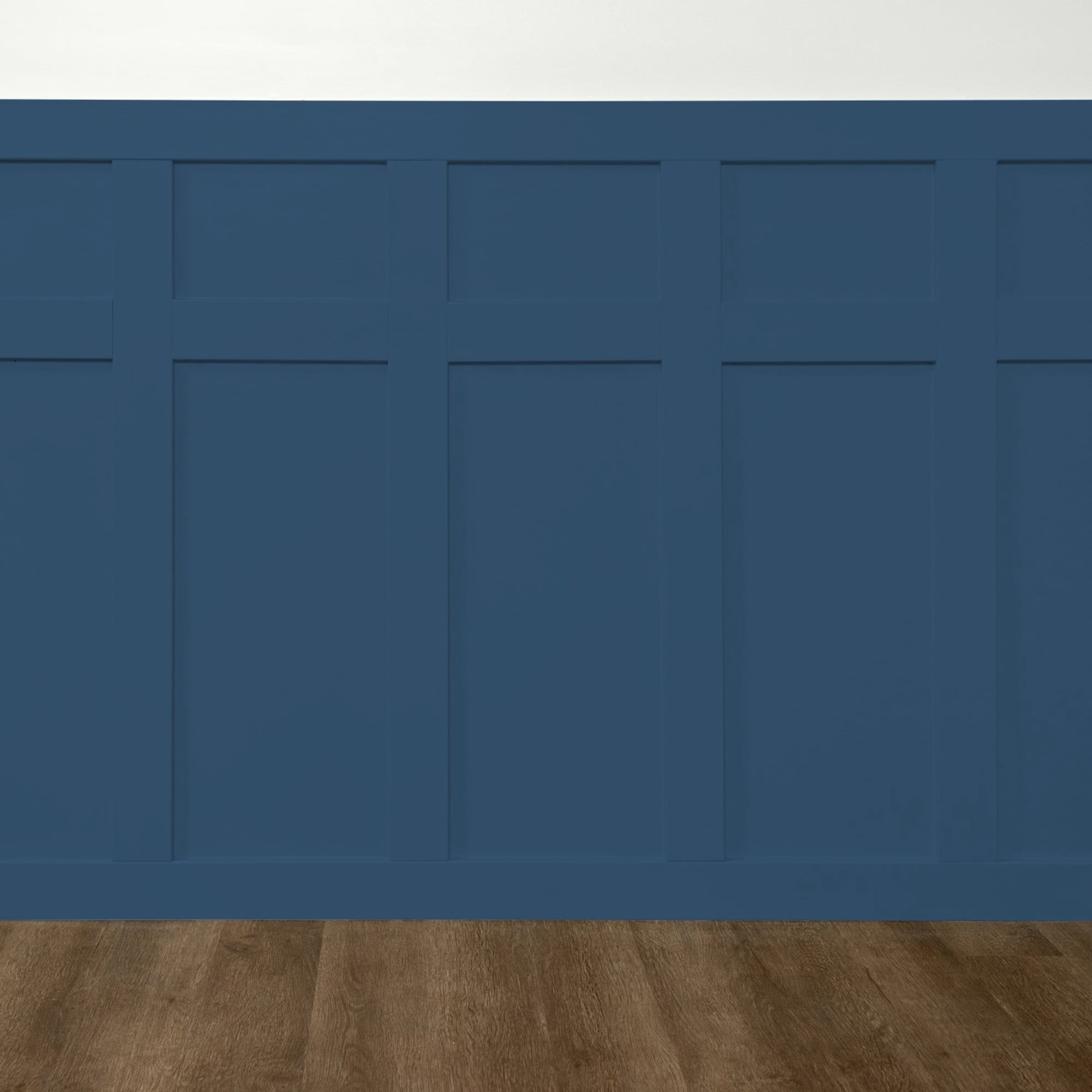 Glidden One Coat Blueberry Pie / Blue Semi-Gloss Interior Paint with Primer, 1 Gallon
