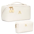 thumbnail image 1 of Set de bolsas organizadoras de maquillaje CLOUDWINGS para regalos de cumpleaños, color beige, 1 of 7