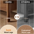 thumbnail image 3 of 3 Piece Furniture Bedroom Set，9-drawer Dresser And 2 Nightstands, Brown, 3 of 9
