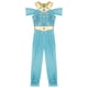 thumbnail image 4 of Disfraz de princesa árabe de Halloween para mujer, mono con hombros descubiertos y lentejuelas para fiesta temática navideña, carnaval, circo, 4 of 5