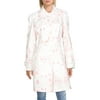 Nanette Nanette Lepore Womens Floral Long Trench Coat