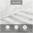 thumbnail image 6 of Eddie Bauer Fish Atol Grey Cotton Percale King Sheet Set, 6 of 8